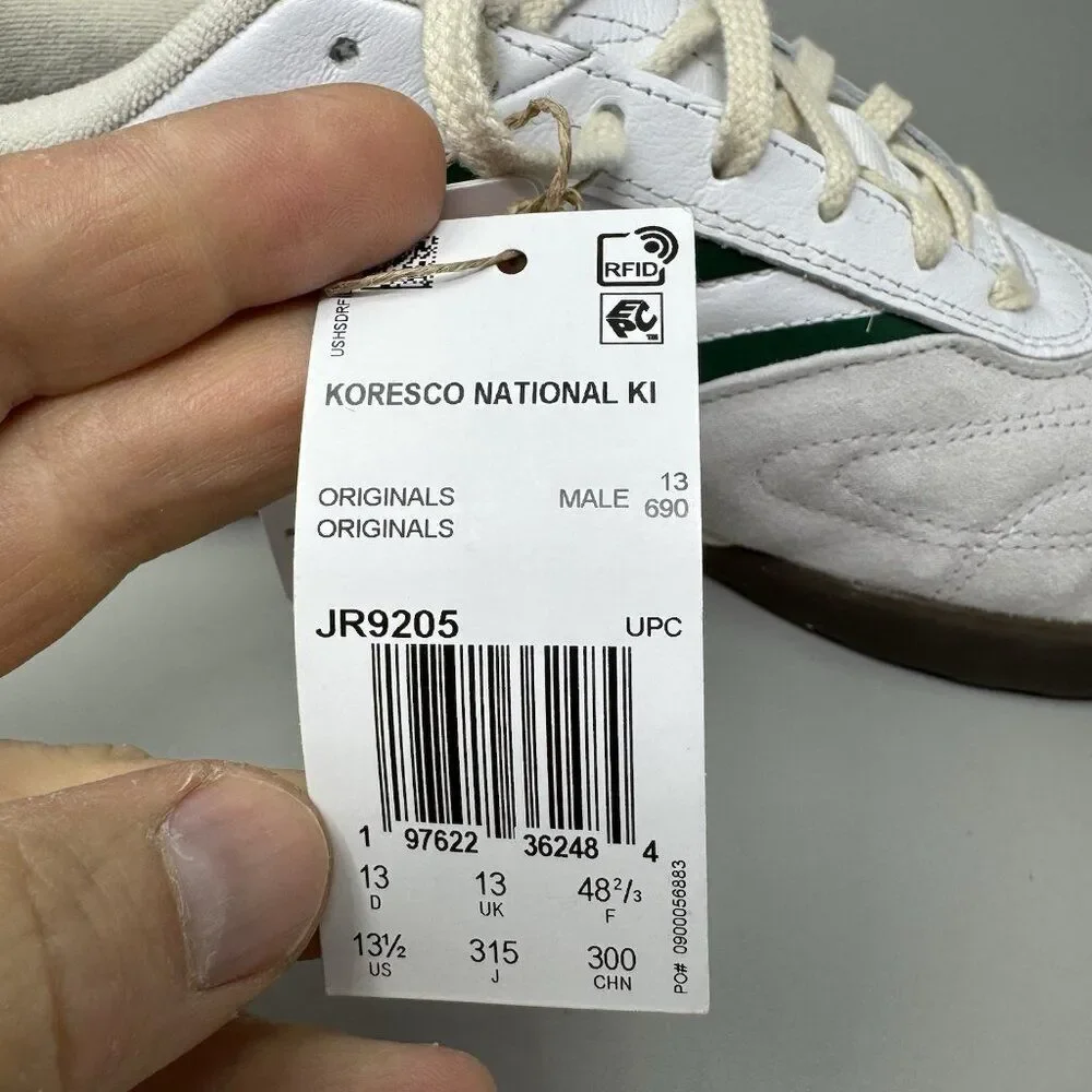 Adidas Koresco National Kith Brand New Men's Size 13.5 Green Stripe Sneakers